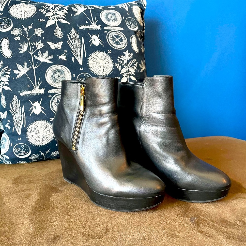 michael kors platform ankle boots